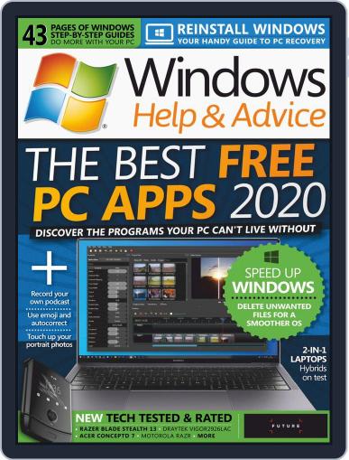 Windows Help & Advice April 1st, 2020 Digital Back Issue Cover
