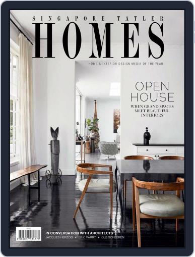Singapore Tatler Homes April 1st, 2018 Digital Back Issue Cover