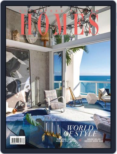 Singapore Tatler Homes June 1st, 2018 Digital Back Issue Cover