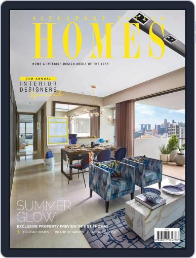 Singapore Tatler Homes August 1st, 2018 Digital Back Issue Cover