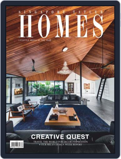 Singapore Tatler Homes June 1st, 2019 Digital Back Issue Cover