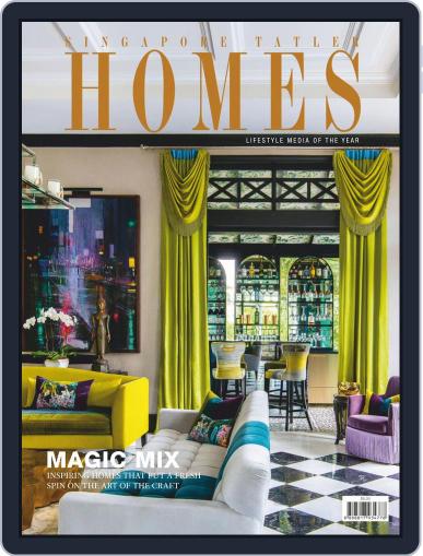 Singapore Tatler Homes October 1st, 2019 Digital Back Issue Cover