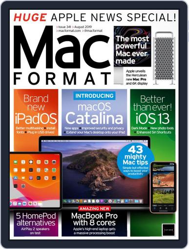 MacFormat August 1st, 2019 Digital Back Issue Cover