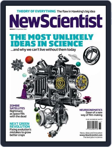 New Scientist September 11th, 2010 Digital Back Issue Cover