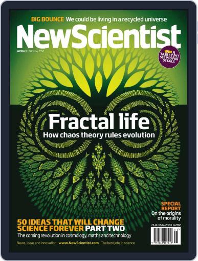 New Scientist October 16th, 2010 Digital Back Issue Cover