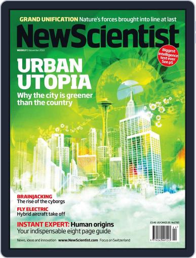 New Scientist November 6th, 2010 Digital Back Issue Cover