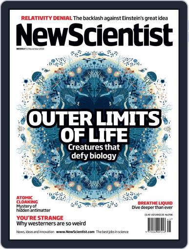 New Scientist November 13th, 2010 Digital Back Issue Cover