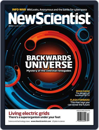 New Scientist December 18th, 2010 Digital Back Issue Cover