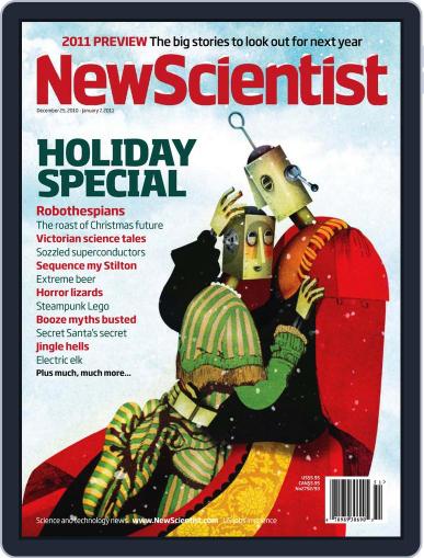 New Scientist December 25th, 2010 Digital Back Issue Cover