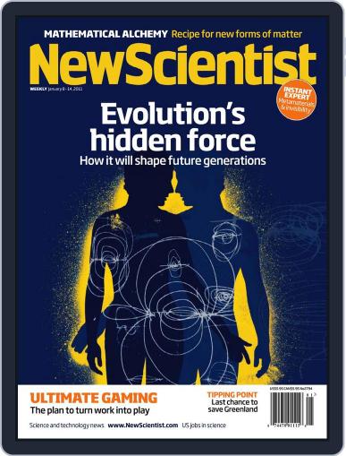 New Scientist January 8th, 2011 Digital Back Issue Cover