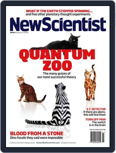 New Scientist January 22nd, 2011 Digital Back Issue Cover
