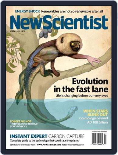 New Scientist April 2nd, 2011 Digital Back Issue Cover