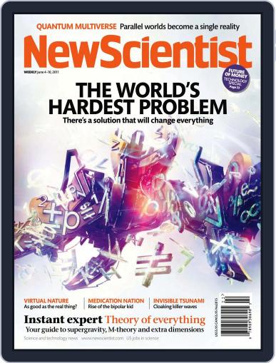 New Scientist June 3rd, 2011 Digital Back Issue Cover