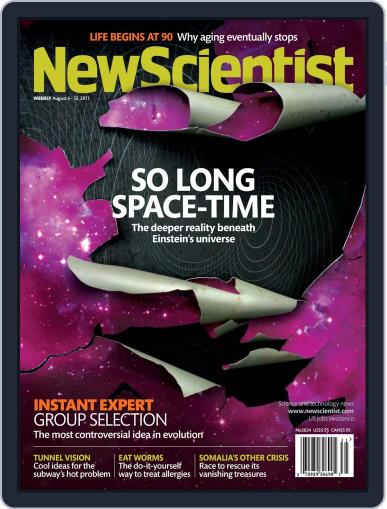 New Scientist August 5th, 2011 Digital Back Issue Cover