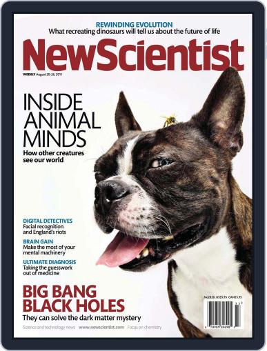 New Scientist August 19th, 2011 Digital Back Issue Cover