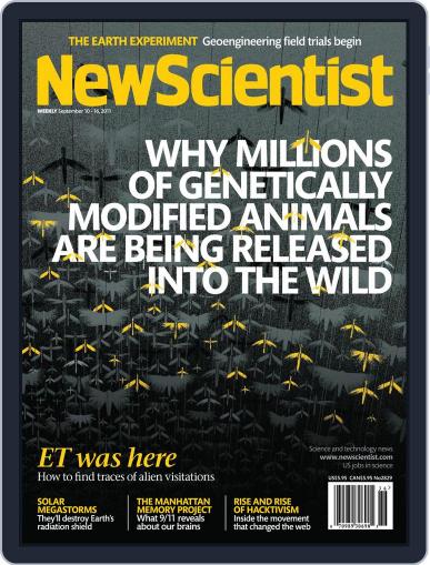 New Scientist September 9th, 2011 Digital Back Issue Cover