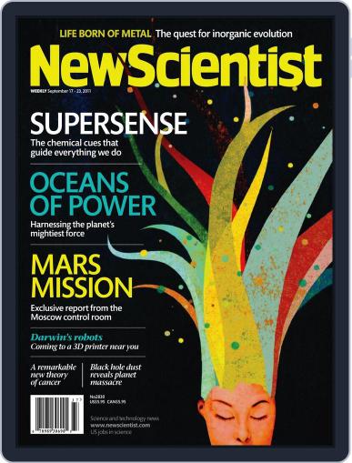 New Scientist September 16th, 2011 Digital Back Issue Cover
