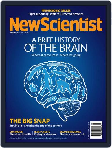 New Scientist September 23rd, 2011 Digital Back Issue Cover