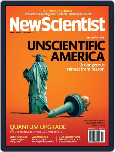 New Scientist October 28th, 2011 Digital Back Issue Cover