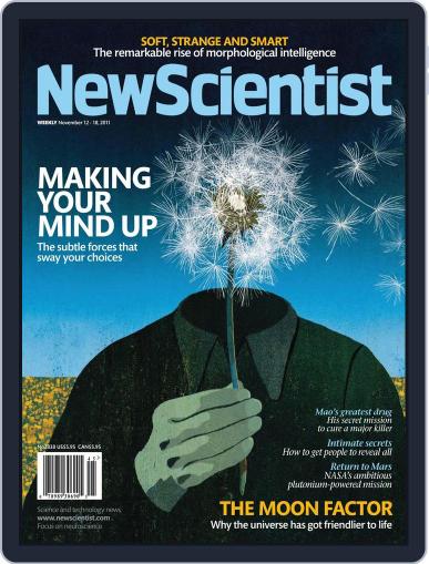 New Scientist November 11th, 2011 Digital Back Issue Cover