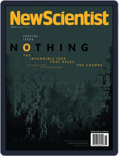 New Scientist November 18th, 2011 Digital Back Issue Cover