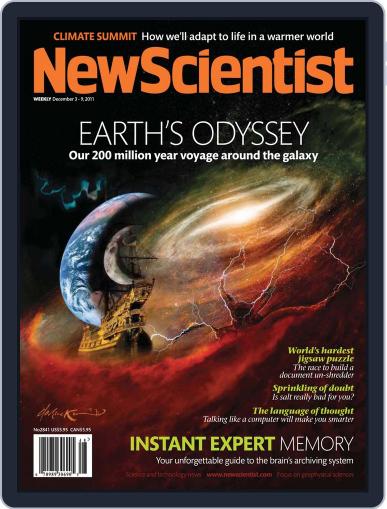 New Scientist December 2nd, 2011 Digital Back Issue Cover
