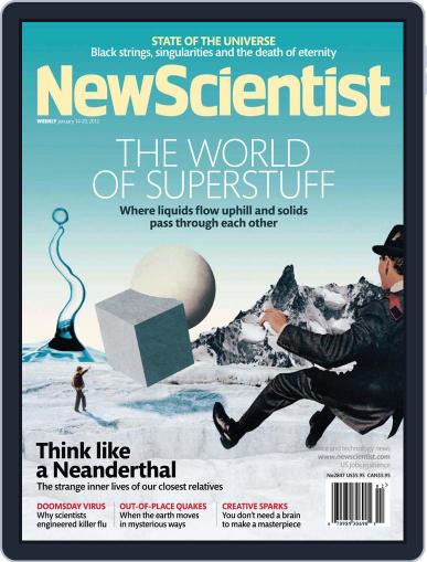 New Scientist January 13th, 2012 Digital Back Issue Cover