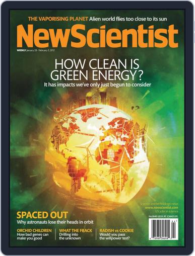 New Scientist January 27th, 2012 Digital Back Issue Cover