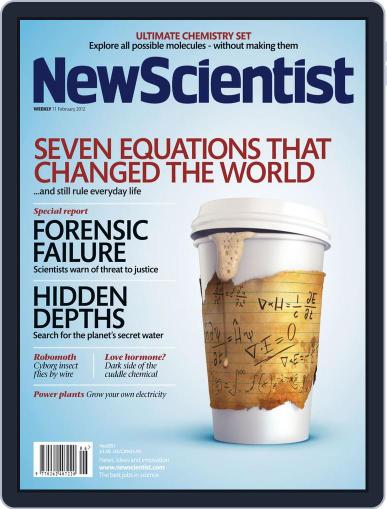 New Scientist February 10th, 2012 Digital Back Issue Cover