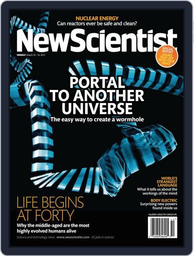 New Scientist March 9th, 2012 Digital Back Issue Cover
