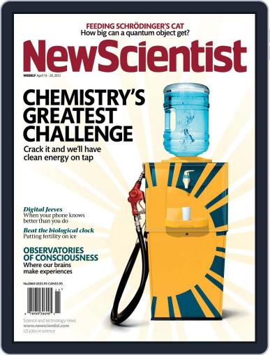 New Scientist April 13th, 2012 Digital Back Issue Cover