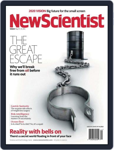 New Scientist May 18th, 2012 Digital Back Issue Cover