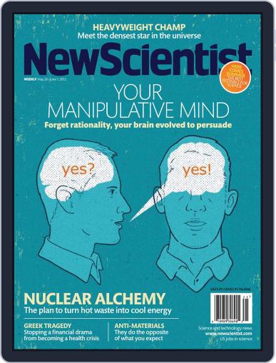New Scientist May 25th, 2012 Digital Back Issue Cover