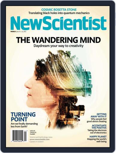 New Scientist June 15th, 2012 Digital Back Issue Cover