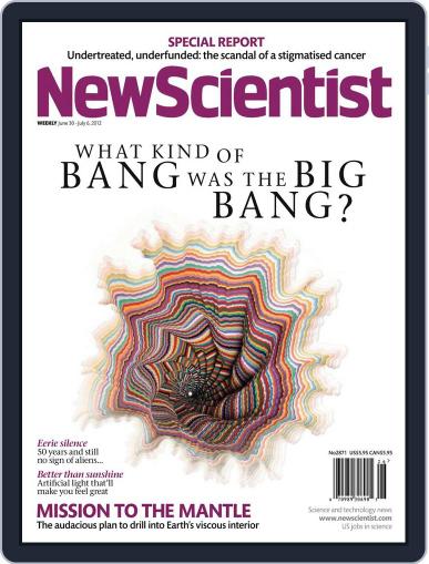 New Scientist June 29th, 2012 Digital Back Issue Cover