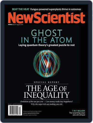 New Scientist July 27th, 2012 Digital Back Issue Cover