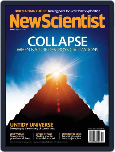 New Scientist August 3rd, 2012 Digital Back Issue Cover