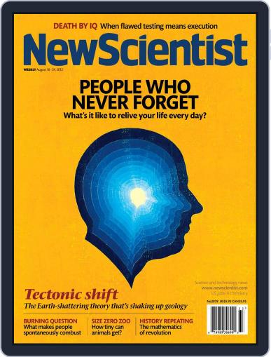 New Scientist August 17th, 2012 Digital Back Issue Cover