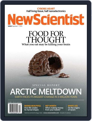 New Scientist August 31st, 2012 Digital Back Issue Cover