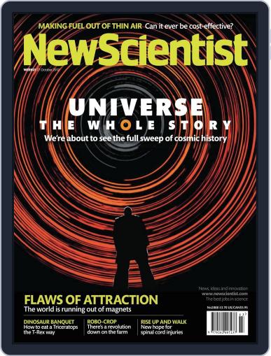 New Scientist October 26th, 2012 Digital Back Issue Cover