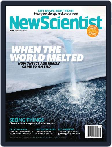 New Scientist November 2nd, 2012 Digital Back Issue Cover