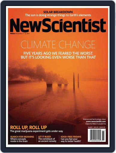 New Scientist November 16th, 2012 Digital Back Issue Cover