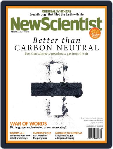 New Scientist December 7th, 2012 Digital Back Issue Cover