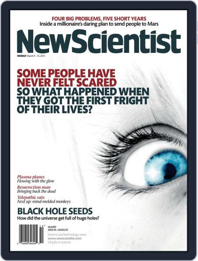 New Scientist March 8th, 2013 Digital Back Issue Cover