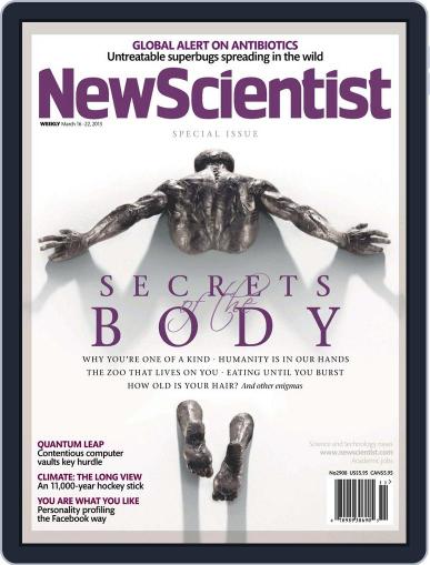New Scientist March 15th, 2013 Digital Back Issue Cover