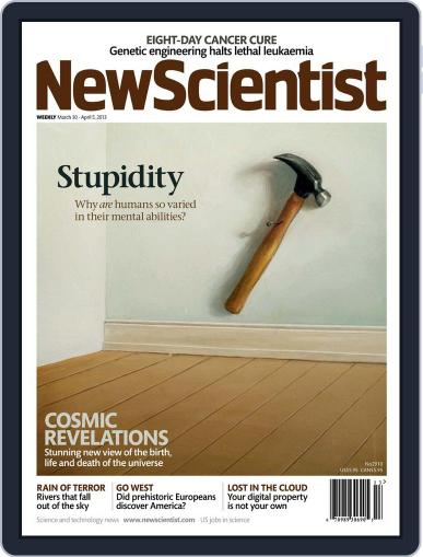 New Scientist March 29th, 2013 Digital Back Issue Cover