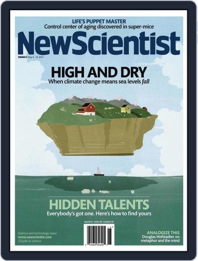 New Scientist May 3rd, 2013 Digital Back Issue Cover