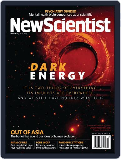 New Scientist May 10th, 2013 Digital Back Issue Cover