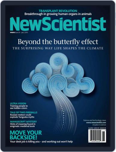 New Scientist June 28th, 2013 Digital Back Issue Cover