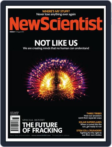 New Scientist August 9th, 2013 Digital Back Issue Cover